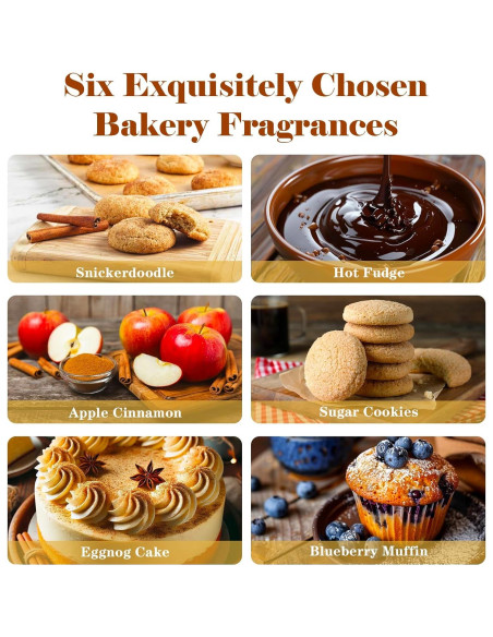 Aceites Aromáticos AmaKane para Panadería - 6 Aromas 10ml