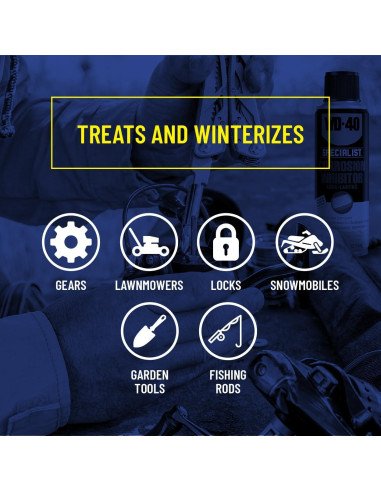 Spray Antioxidante WD-40 Especialista 295.74 ml Inhibidor de Corrosión