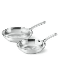 Sartén de Acero Inoxidable Calphalon Clásico 2 Piezas 1.89L