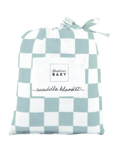 Manta y Bolsa para Envolver Bebés Stephan Baby 114 cm Cuadrada 2