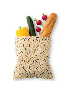 Envoltura de Alimentos de Cera de Abeja Peelo Mediana Abstracta