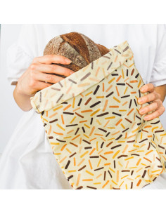 Envoltura de Alimentos de Cera de Abeja Peelo Mediana Abstracta 2