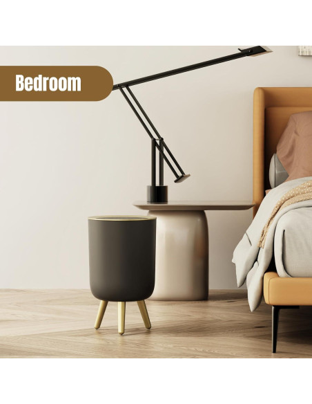 Papelera Automática URALFA 7L con Sensor de Movimiento Negra