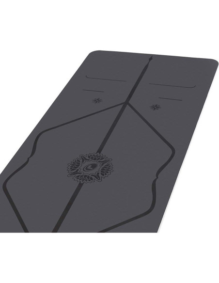 Alfombrilla de Yoga Liforme Gris 185x68cm Antideslizante 4.2mm