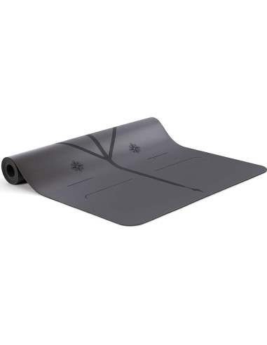 Alfombrilla de Yoga Liforme Gris 185x68cm Antideslizante 4.2mm