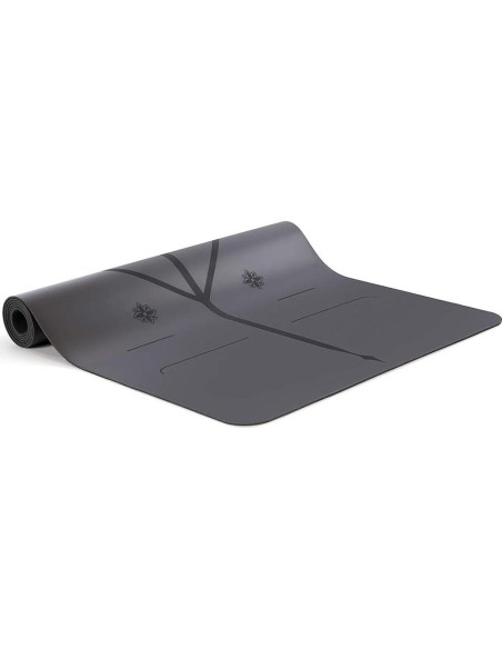 Alfombrilla de Yoga Liforme Gris 185x68cm Antideslizante 4.2mm