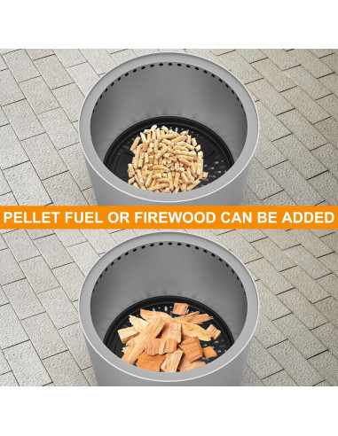 Adaptador de Pellet DcYourHome para Solo Stove Yukon 2.0