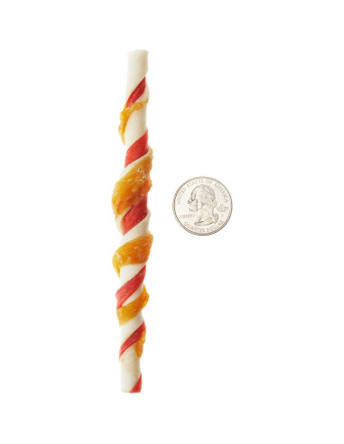 Palitos de piel cruda Amazon 70 unidades 0.49 kg sabor pollo