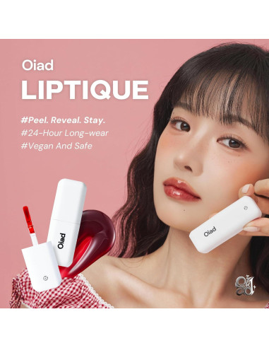 Tinte de Labios Peel Off Oiad Liptique 24 Horas Hidratante