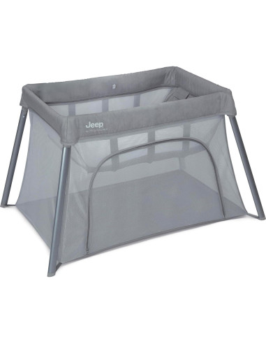 Cuna de viaje y moisés compacto Jeep Horizon 2 en 1 Gris
