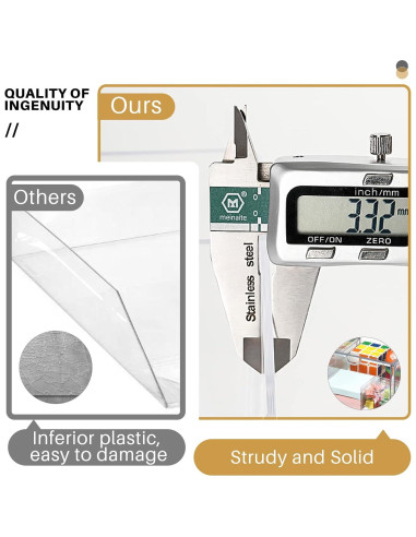 Organizador de Maquillaje Caktraie 16 Cajones Acrílico Transparente