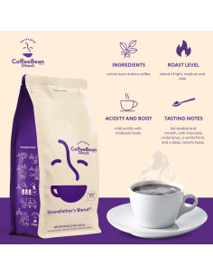 Café en Grano Mezcla del Abuelo Coffee Bean Direct 1134g 2