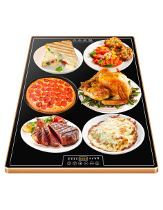 Bandeja Calentadora Eléctrica TOPRATED 61x41 cm con Termostato