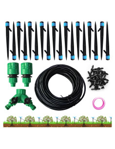 Sistema de Riego por Goteo Hodiax 18m con Emisores Ajustables