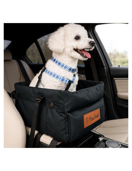 Asiento Elevador para Perros Pawseat Negro 2-6 Kg con Seguridad