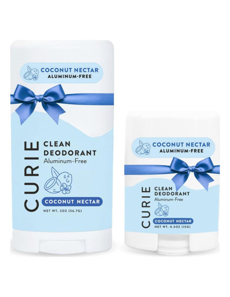 Desodorante Natural Curie Sin Aluminio - Néctar de Coco - 132g