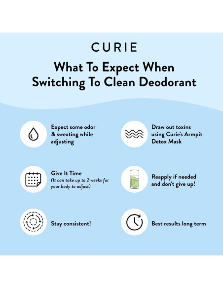 Desodorante Natural Curie Sin Aluminio - Néctar de Coco - 132g