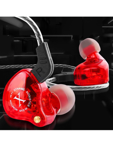 Auriculares UrbanX ix2 Pro In-Ear con Micrófono y Cable Antienredos