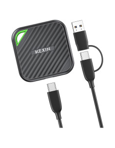 KEXIN SSD Externo 512GB USB-C 2000MB/s Portátil
