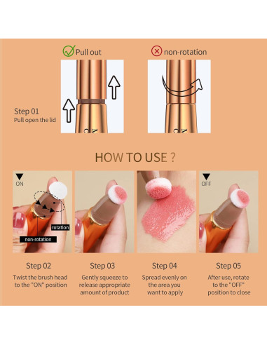 Juego de Varitas de Contorno y Iluminador Yeweian 30g