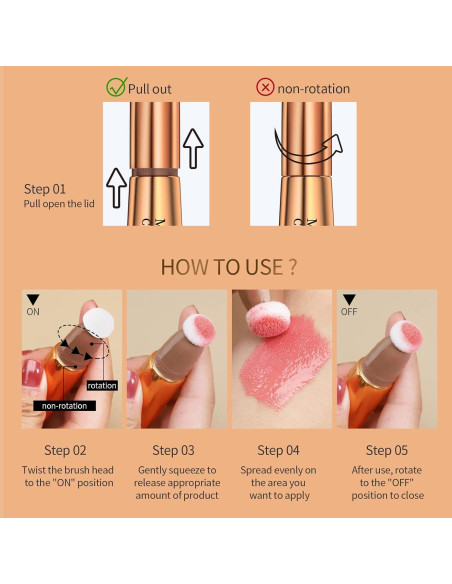 Juego de Varitas de Contorno y Iluminador Yeweian 30g