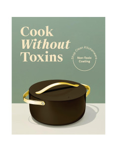 Olla Holandesa Cerámica Antiadherente Caraway 6.5L Negra 2