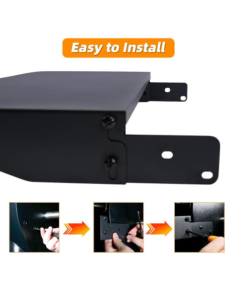 Estante Frontal Plegable Grimate 93x29.2cm para Parrillas Traeger