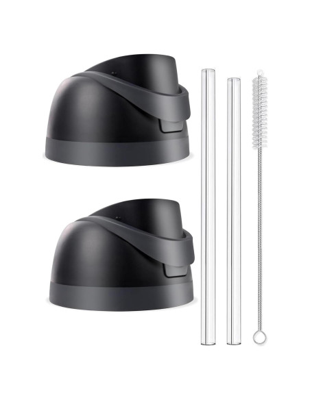 Paquete de 2 tapas de repuesto Owala Freesip - Negro