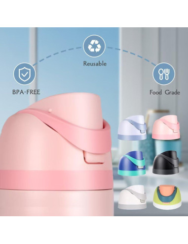 Paquete de 2 tapas de repuesto Owala Freesip - Negro