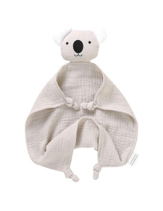 Manta de Seguridad Muselina Algodón Orgánico LAWKUL Beige 30x30 cm