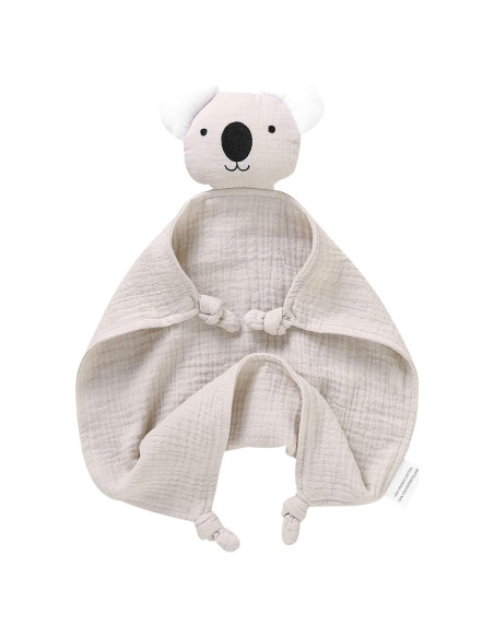 Manta de Seguridad Muselina Algodón Orgánico LAWKUL Beige 30x30 cm