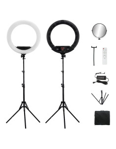 Anillo de Luz LED 55cm FD640II 100W Bicolor para Fotografía