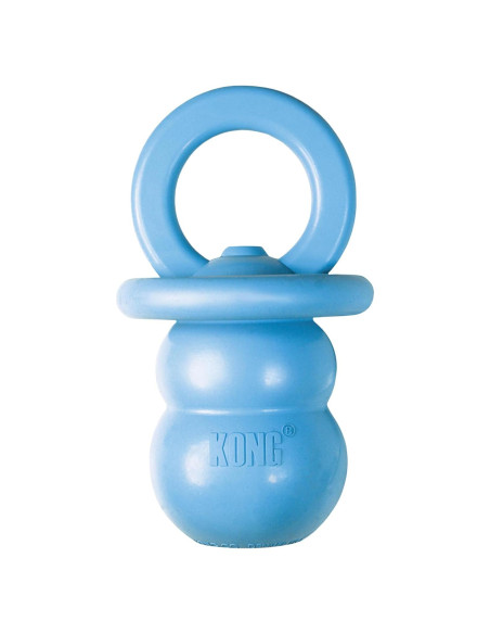 KONG Binkie Juguete para Cachorros Pequeños - Rellenable Azul