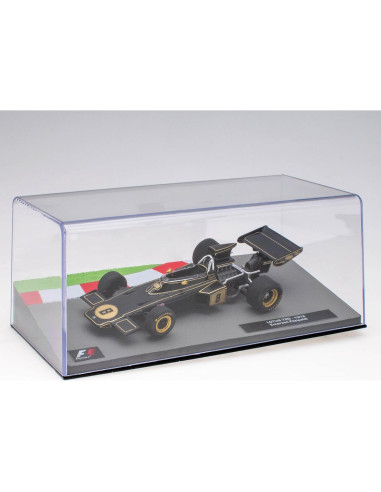 Coche en miniatura Fórmula 1 OPO 10 Lotus 72D 1/43