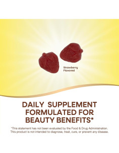 Gominolas Nature's Way Alive! Cabello Piel Uñas 60 Unidades 2