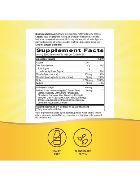 Gominolas Nature's Way Alive! Cabello Piel Uñas 60 Unidades