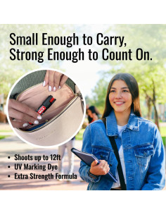 Spray de Pimienta Mace 18g - Defensa Personal con Tinte UV 2