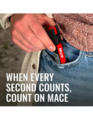 Spray de Pimienta Mace 18g - Defensa Personal con Tinte UV