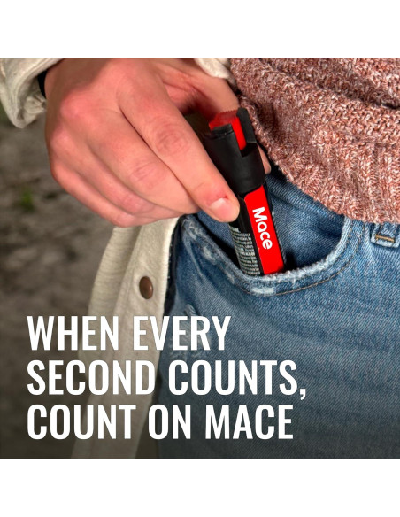 Spray de Pimienta Mace 18g - Defensa Personal con Tinte UV