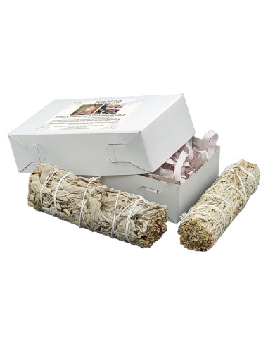 Yerbero Premium 2 Rollos Salvia Blanca y Azul 10.16 cm