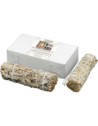 Yerbero Premium 2 Rollos Salvia Blanca y Azul 10.16 cm