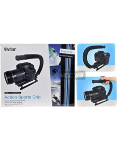 Estabilizador de Video Grip Vivitar para DSLR y Teléfonos 2