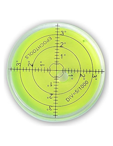 Nivel Burbuja Circular Winnsty 66mm Herramienta de Medición