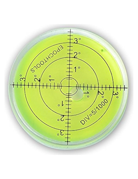 Nivel Burbuja Circular Winnsty 66mm Herramienta de Medición