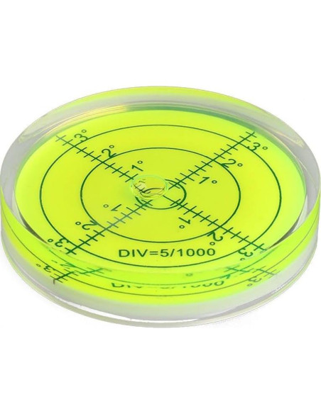 Nivel Burbuja Circular Winnsty 66mm Herramienta de Medición