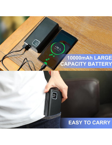 Cámara de Seguridad 2K HD WatchfulVision con Batería 10000mAh