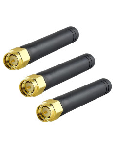 Antena GSM Recta YovKiss SMA Macho 5 cm 2 dBi 433 MHz