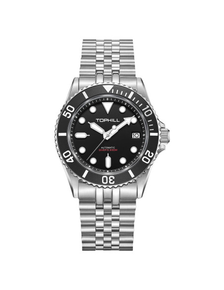 Reloj de Buceo Automático TOPHILL TD007 300m Negro