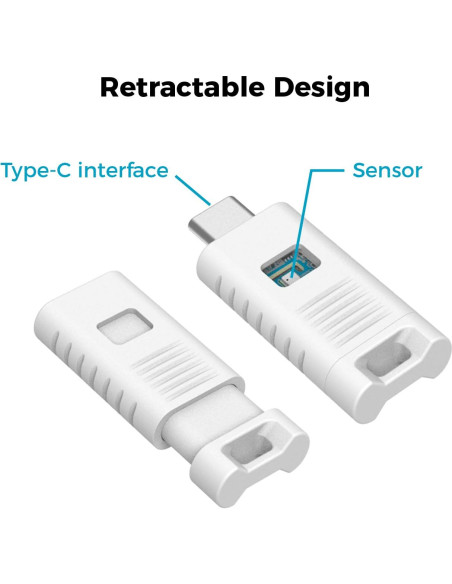 Termómetro Digital Portátil Keylimate Tipo-C para Android