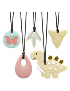 Collar Masticable Sensorial MR.TIMELAG - Set de 5 Piezas